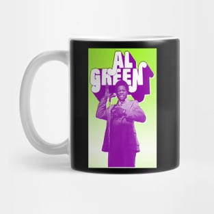 Al Green Riso Style Graphic Mug